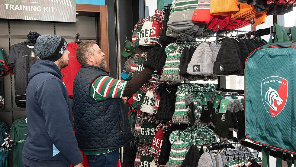 Leicester store tigers merch