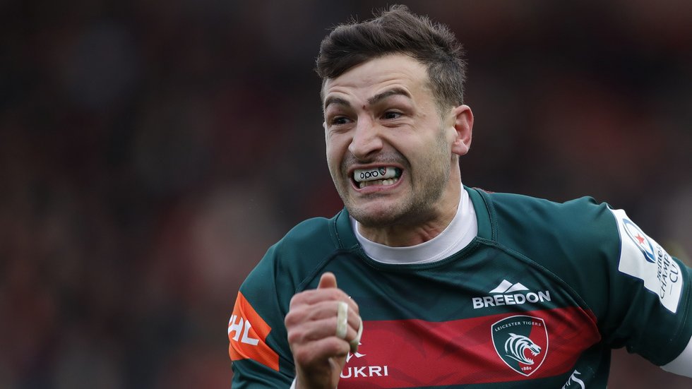 Jonny May is included in the England training squad alongside five Leicester team-mates