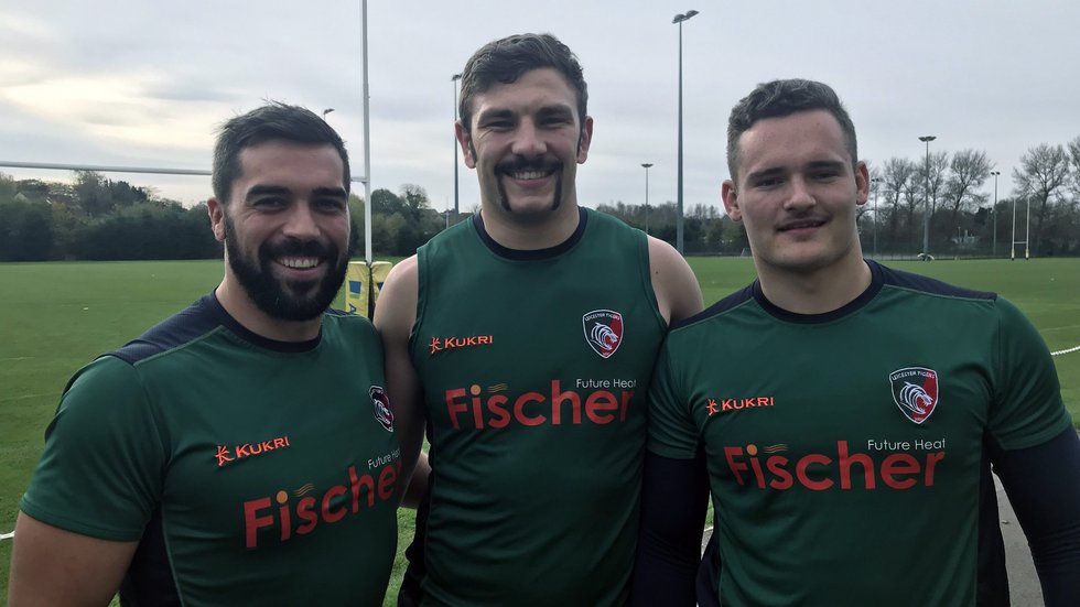 Gareth Owen, Harry Wells and George Worth are part of the Tigers team this Movember