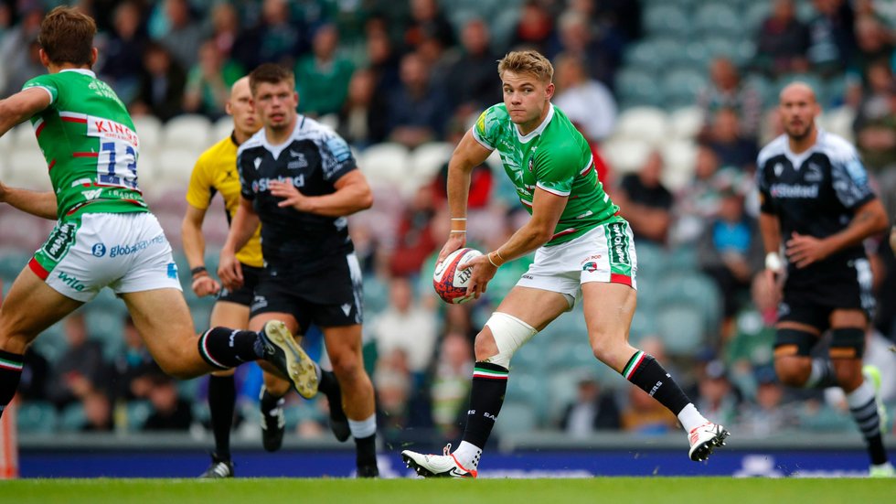 Charlie Atkinson Fly half Fullback Leicester Tigers