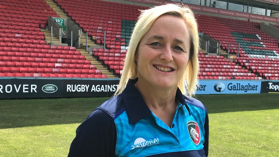 Former international Vicky Macqueen heads the women's rugby programme at Tigers
