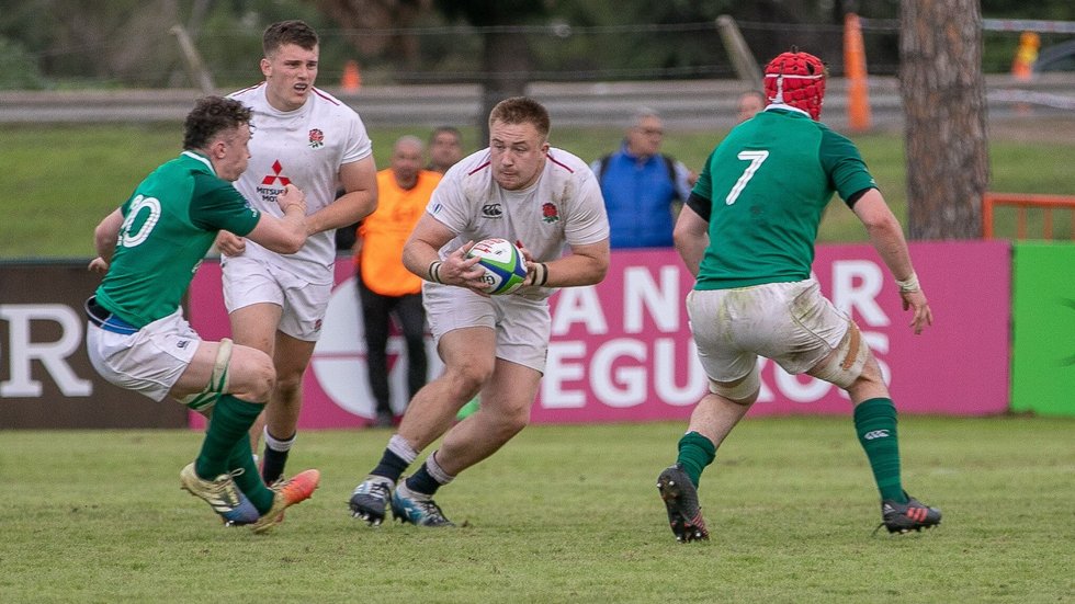 Joe Heyes is playing in his second World Under-20s Championship with England