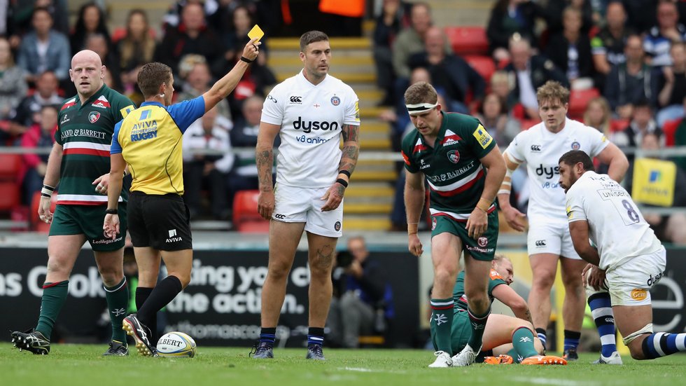 Luke Pearce is the referee for Tigers against Worcester at Sixways on Sunday