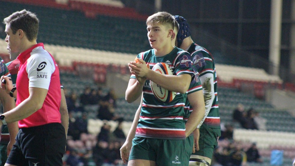 Jack van Poortvliet was among the Tigers trio who won their first England U20s caps on Saturday.